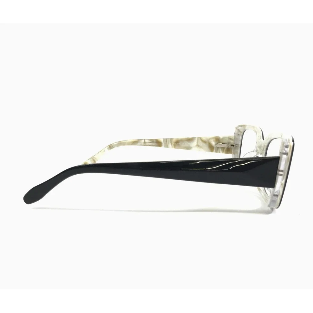 Fit For A Goddess Eyeglasses Frames FGO006 BLK Black Ivory Full Rim 55-18-145